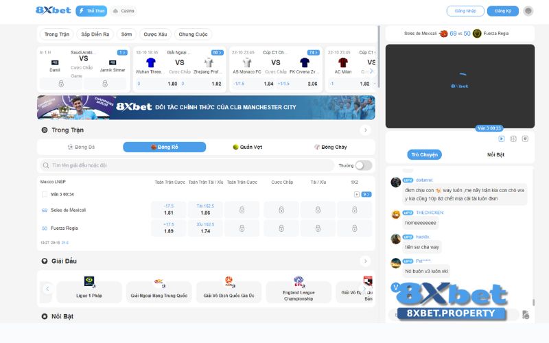 Tham gia ngay cá cược Thể Thao 8XBET để “trúng lớn”